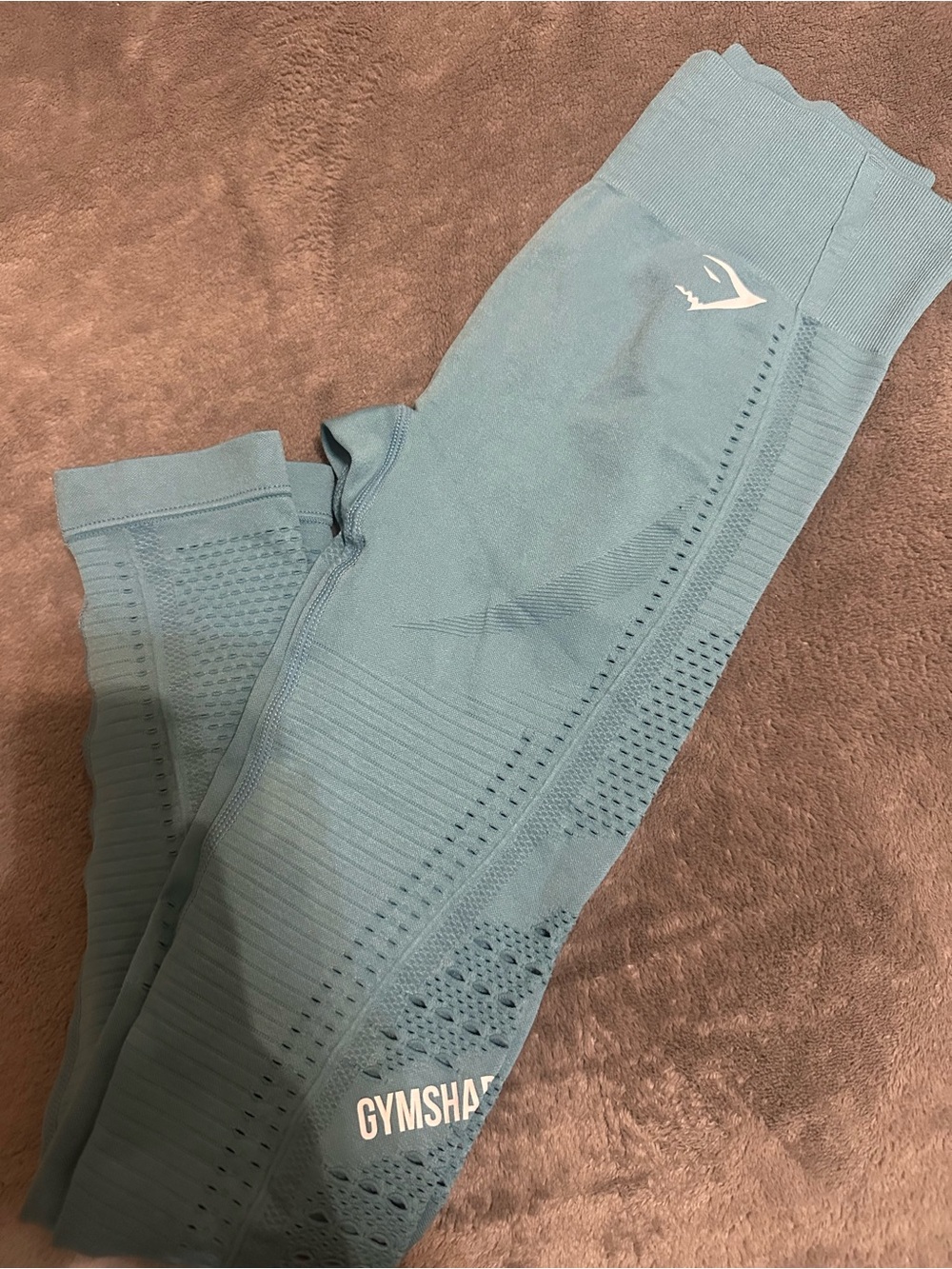 Gymshark Teal Seamless High-Waist Leggings